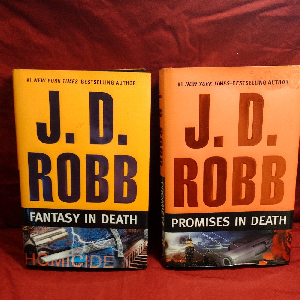 2 Nora Roberts Writing as J.D. Robb Novels ( Death Series ) - Picture 1 of 9